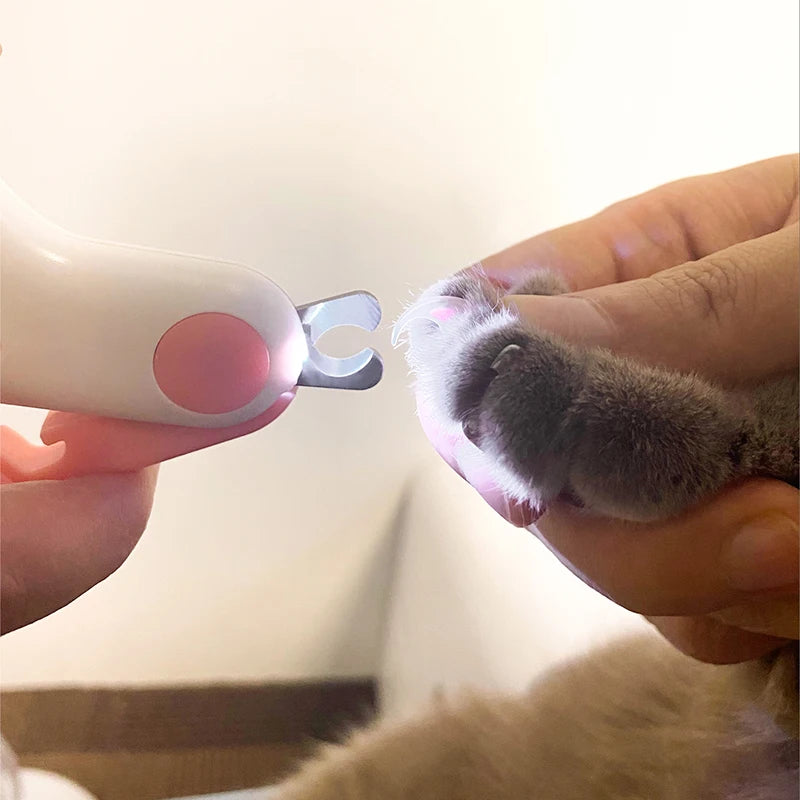 LED Light Cat Dog Nail Clipper