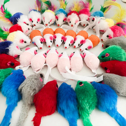 Rattle Cat Mouse Toys