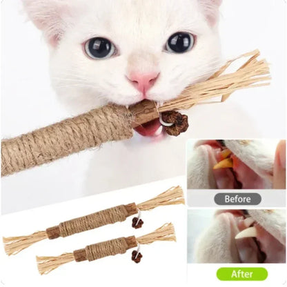 Cat Toys Cleaning Teeth